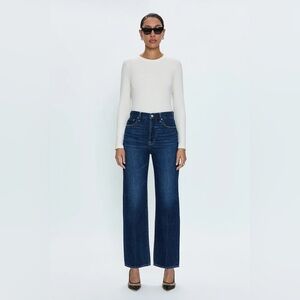 Pistola Cassie Dark Blue Flare & Wide Leg Jeans